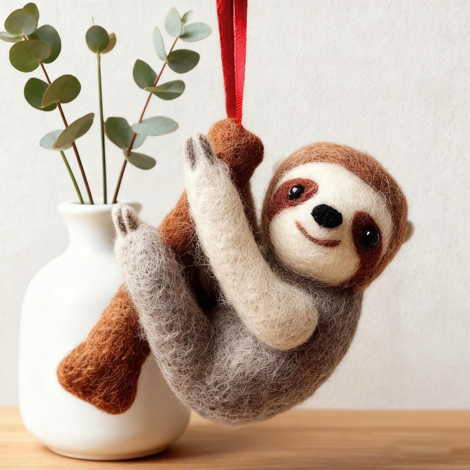Personalisierte Wollfilz-Weihnachtsanhänger für Kinder für Weihnachten 12