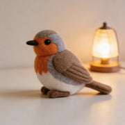 Wollfilz-Vogelornament für Weihnachten 07